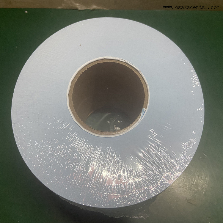 Rolo de esterilização dentária de material consumível dentário