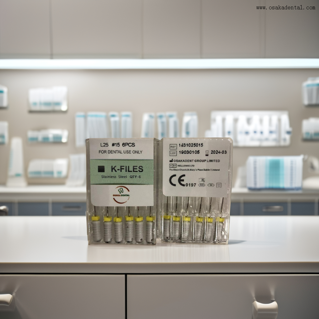 Limas dentárias tipos K e H de forte qualidade da OSAKADENT