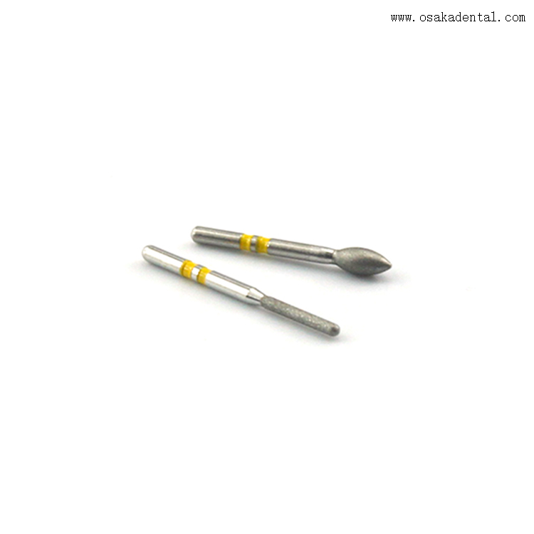 Brocas diamantadas dentárias para preparação de zircônia sinerizada