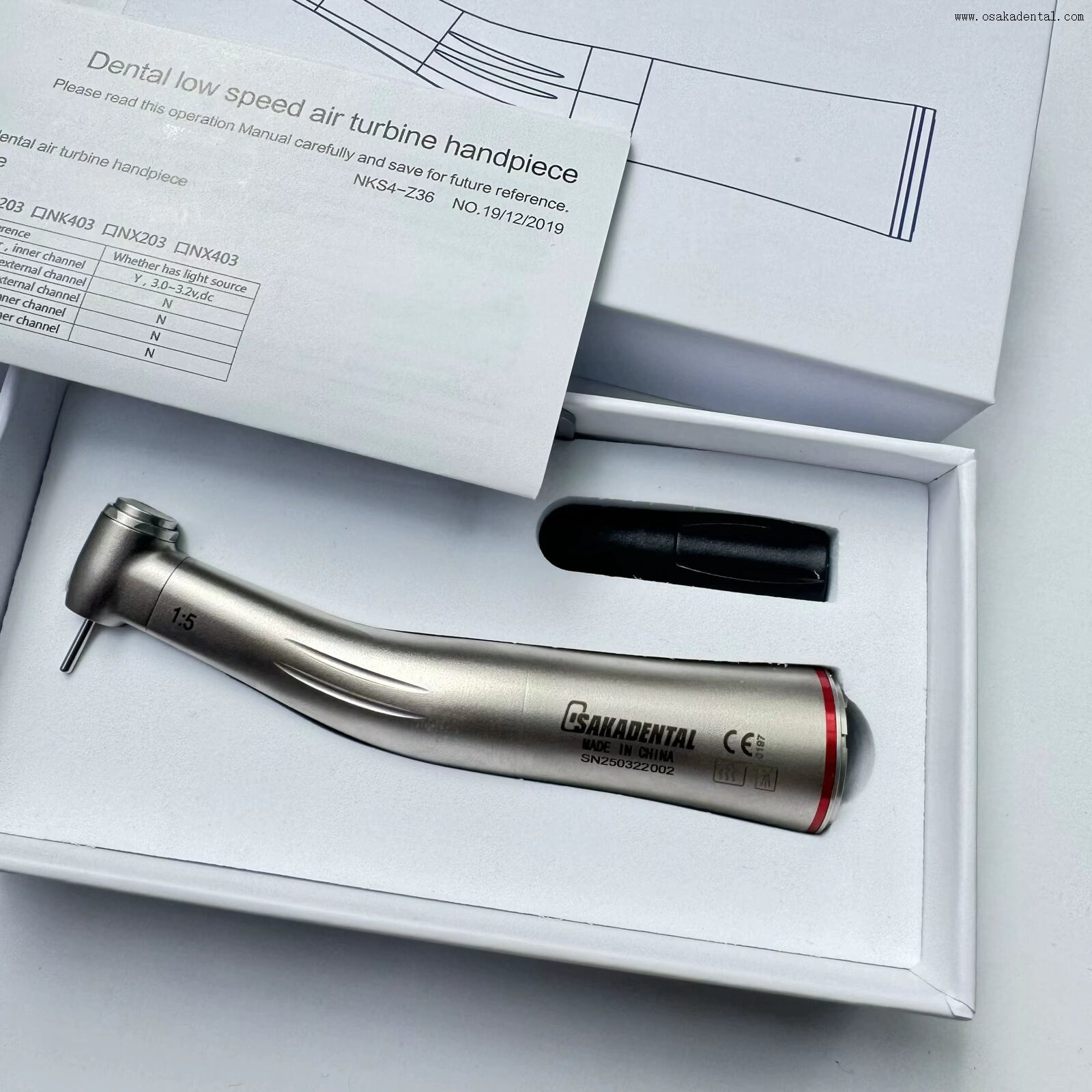 O guia definitivo para peças de mão dentárias