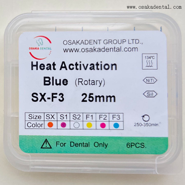 Arquivos Endodontic do grande atarraxamento azul termicamente ativado para endodontic dental