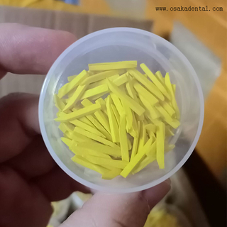 Cunhas dentárias de madeira de alta qualidade para uso profissional