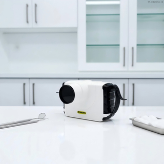 Mini raio portátil portátil de alta frequência, máquina de raio x odontológico, sistema de imagem digital, tela sensível ao toque transparente