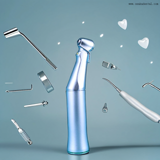 Peça de mão odontológica com contra-ângulo 20:1 com LED 