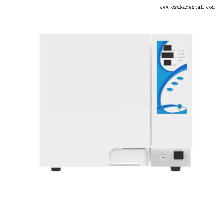 Autoclave dentária classe N 18L com função de calor e secagem