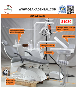 Novo bom preço de cadeira/unidade odontológica com todos os equipamentos do conjunto completo