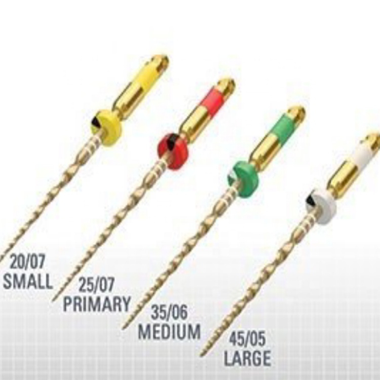 Arquivo de Niti Gold da onda Endodontic dental