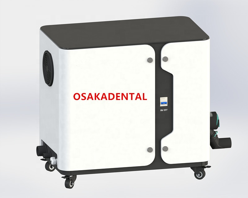 Um para seis unidades de sucção dental com ventilador confiável