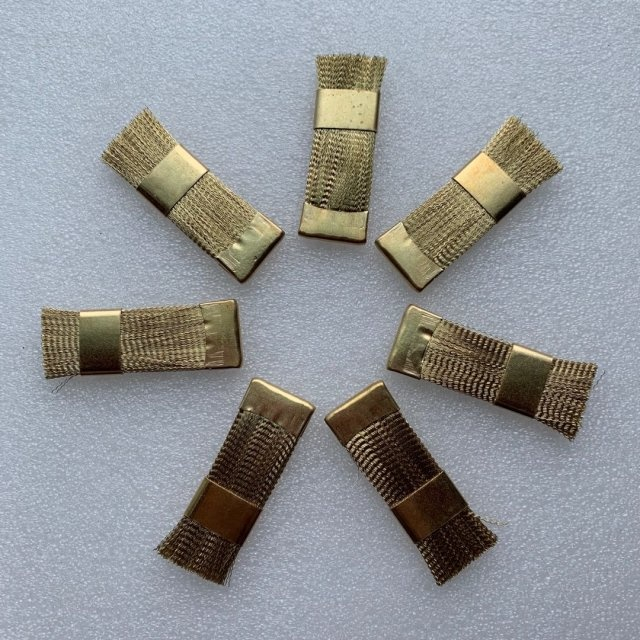 Escova plana dos fios de bronze dentais do laboratório dental