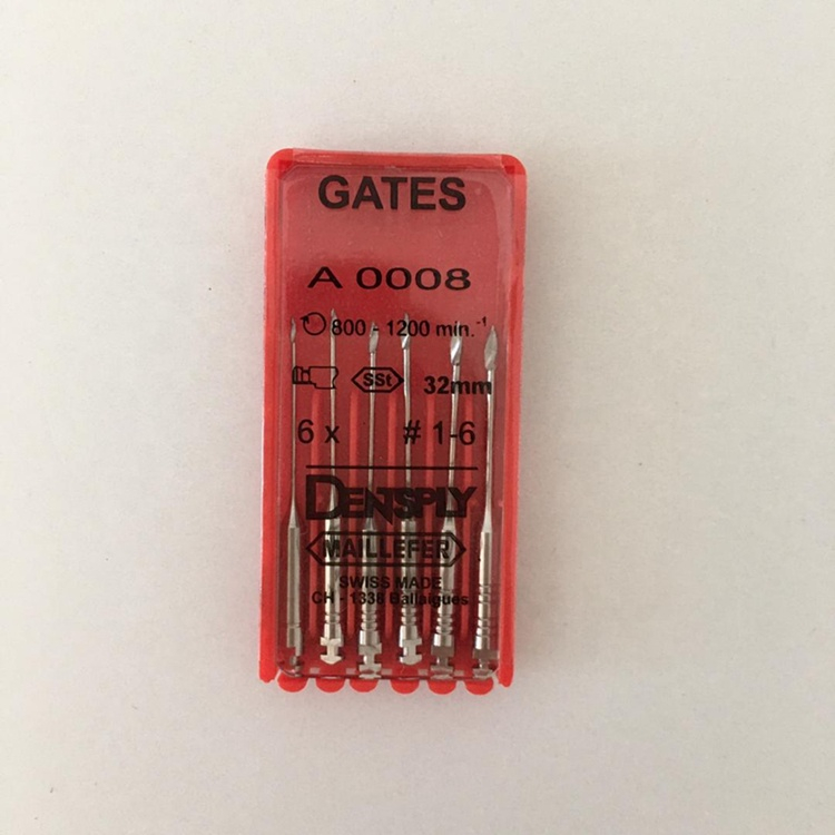 2019 Maillefer Gates para uso odontológico Endo Files