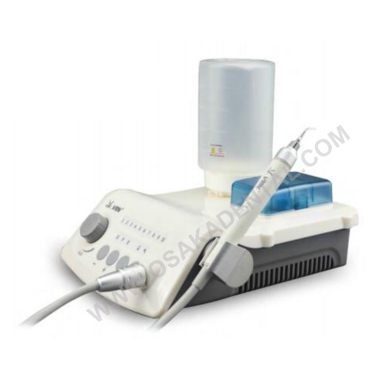 Scaler ultra-sônico dental com LED com garrafa de água