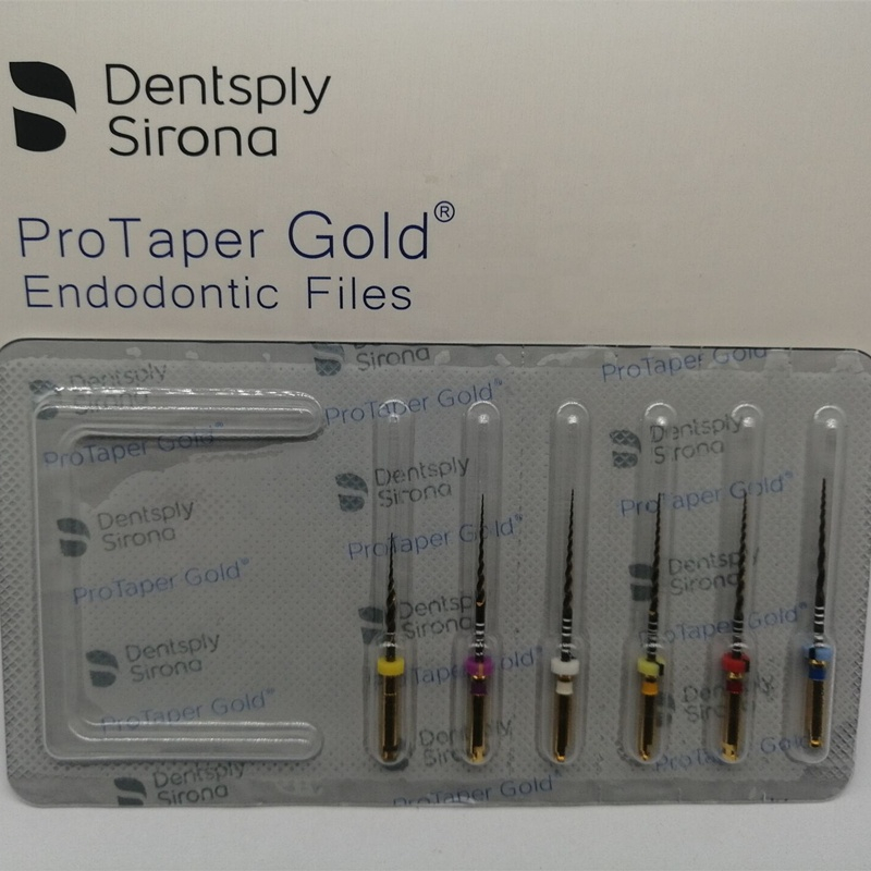 2019 Nova Embalagem Ativação Endodôntica Dental Protaper Gold Niti File