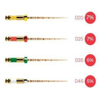 Onda Endodôntica Dentária - uma Lima Niti Dourada