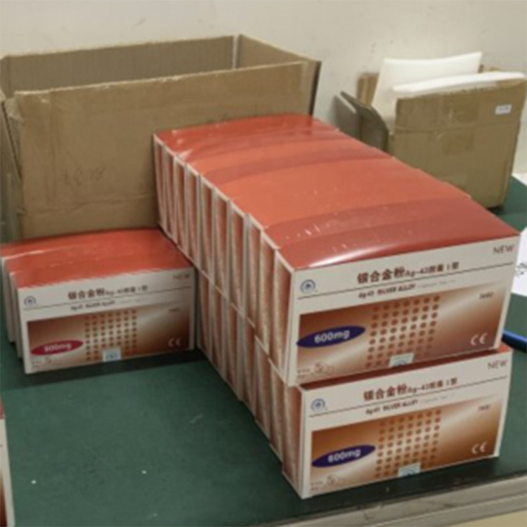 Cápsulas de amálgama dental para Amalgamador