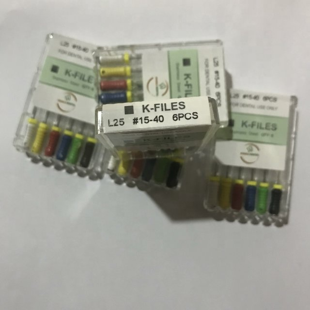 Um arquivo K endodôntico da marca Osakadent de qualidade